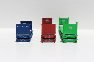 Jacksonville Terminal - N Flatrack Cont Asst Set#2(6p) - 402552