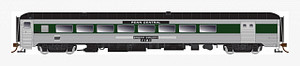 Rapido Trains - Ho PS County Car W/baggage PC 7186 - 134023