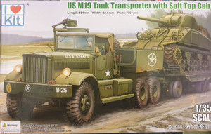 I Love Kits - M19 Tank Transporter W/Soft Top Cab 1:35 - 63502