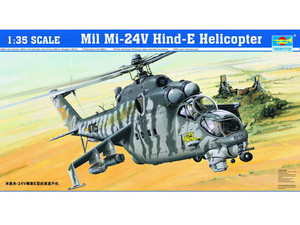 Trumpeter Models - Mi-24V Hind-E Helicopter 1:35 - 5103