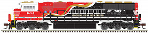 Atlas Model Railroad Co. - N Silver Emd Sd60E Ns 911 Honoring First - 40003962