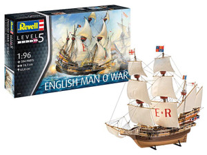 Revell Monogram Germany - English Man O'War 1:96 - 5429