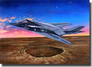 Trumpeter Models - F-117A Nighthawk 1:32 - 3219