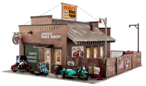 Woodland Scenics - O Duece's Bike Shop - 5846