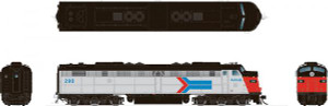 Rapido Trains - HO EMD E8A Amtrak #291 - 28002