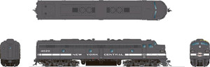 Rapido Trains - HO EMD E8A NYC Cigar Band #4040 - 28028