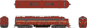 Rapido Trains - HO EMD E8A Pennsylvania 5 Stripe #5809 - 28030