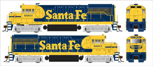 Bowser - HO U25b Santa Fe PH IIa 6609 w/sd - 25177