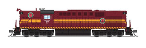 Broadway Limited - N Alco RSD-15 DM&IR 53 Maroon W/sd - 6617