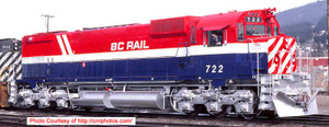 Bowser - Ho Mlw M630 Dsl Bc Rail 722 W/ - 24872