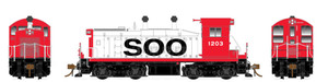 Rapido Trains - HO SW1200 SOO LINE #1203 W/SD - 27553