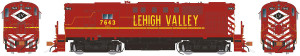 Rapido Trains - Ho Rs-11 Lehigh Valley Cornell Red 7643 - 31552