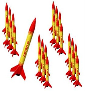 Quest Model Rockets - Astra Iii Value Pack 25rockets - 5595