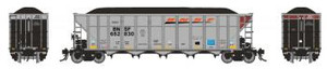 Rapido Trains - HO Autoflood Rapid Dis. Hopper 6pk BNSF - 169002