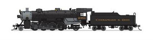 Broadway Limited - N USRA Lite Mikado C&O 2361 W/sd - 3987
