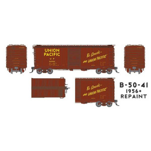 Rapido Trains - Ho 40'B-50-41 Boxcar UP 6pk - 154008