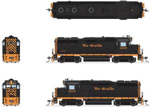 Broadway Limited - Ho EMD GP30 DRGW 3018 Sm Rio Grande W/sd - 7571