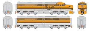 Rapido Trains - HO PA-1 + PB-1 D&RGW 600C + 600B w/DCC - 23012