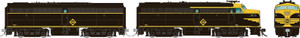 Rapido Trains - Ho Alco FA-1+FB-1 Erie W/dcc 725A,725B - 37015