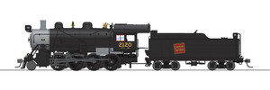 Broadway Limited - Ho 2-8-0 Consolidation CN 2124 W/sd+S - 7324