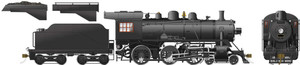 Rapido Trains - HO CPR D10 High Hdlt No# w/sd - 602515