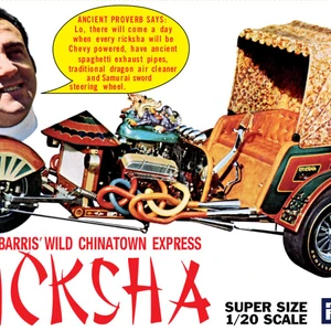 MPC Model Kits - George Barris Ricksha Show Rod 1:20 - 965