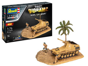 Revell Monogram Germany - First Diorama Set Sd.Kfz. 124 Wespe 1:76 - 3334