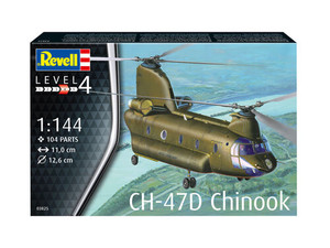 Revell Monogram Germany - CH-47D Chinook Helicopter 1:144 - 3825
