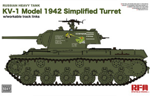 Ryefield Models - KV-1 Model 1942 Simplified Turret 1:35 - 5041