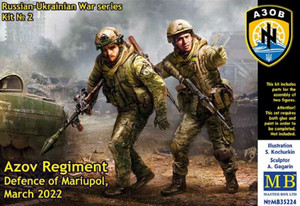 Master Box Limited - Ukrainian Soldier Defense Mariupol 1:35 - 35224