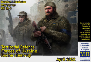 Master Box Limited - Ukrainian Soldier Defense of Bucha 1:35 - 35226