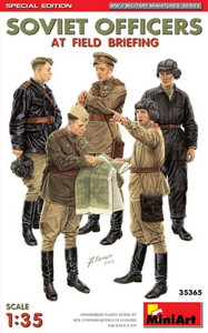 Mini Art Models - WWII Soviet Officiers Briefing 1:35 - 35365