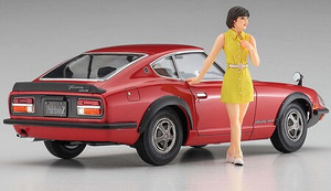 Hasegawa Models - Nissan Fairlady 240ZG w/Figure 1:24 - 52339