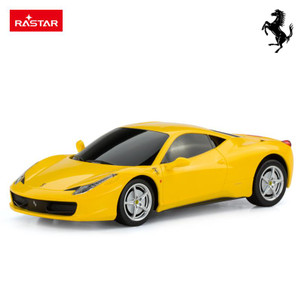 Rastar Exotic Dream Cars RC - Ferrari 458 Italia r/c 1:24 Yellow - 46600Y