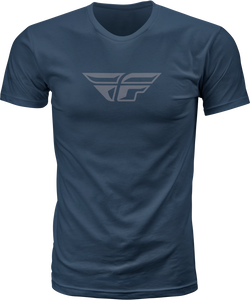 Fly Racing - Fly F-wing Tee Midnight Navy/grey Lg - 352-0611L