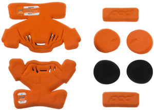 Pod - K1 Knee Brace Pad Set Orange Ym (left) - KP410-009-YM