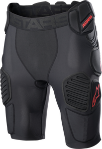 Alpinestars - Bionic Pro Protection Shorts Black/red Md - 6507523-13-M