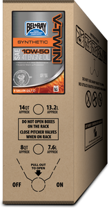 Bel-ray - V-twin 4t Full Syn Engine Oil 10w50 6 Gal Bib - 301390150033 Bel-ray - V-twin 4t Full Syn Engine Oil 10w50 6 Gal Bib - 301390150033