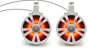 Ecoxgear - 2-pack White 8' Speakers Non Amplified - SEI-ET7708