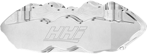 Hawg Halters Inc - 6 Pist Frt Radial Mnt Cal L/h Chrome - LHRMCC6108 Hawg Halters Inc - 6 Pist Frt Radial Mnt Cal L/h Chrome - LHRMCC6108