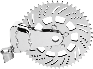 Hawg Halters Inc - Sprocket Brake Kit 51t L/h Chrome - RKSBLCC351 Hawg Halters Inc - Sprocket Brake Kit 51t L/h Chrome - RKSBLCC351