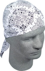 Zan - Flydanna Paisley White - Z102 Zan - Flydanna Paisley White - Z102