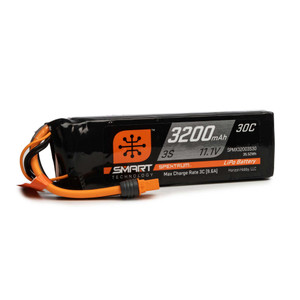 Spektrum - 3200mah 3s 11.1v Smart Lipo 30c; Ic3 - X32003S30 Spektrum - 3200mah 3s 11.1v Smart Lipo 30c; Ic3 - X32003S30
