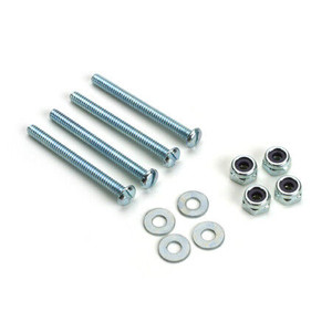 Dubro Products - Bolt & Lock Nut Set,4-40 X 1 1/4 - 176