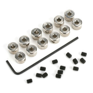 Dubro Products - Bulk Dura-collars,3/32(12) - 596