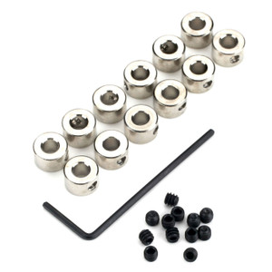 Dubro Products - Bulk Dura-collars,5/32 (12) - 598