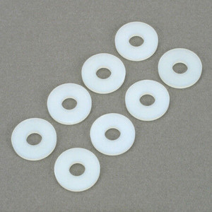 Dubro Products - Nylon Flat Washer,#10 - 638 Dubro Products - Nylon Flat Washer,#10 - 638