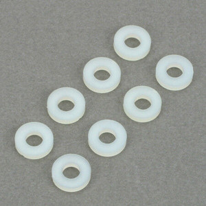 Dubro Products - Nylon Flat Washer,#6 - 636 Dubro Products - Nylon Flat Washer,#6 - 636