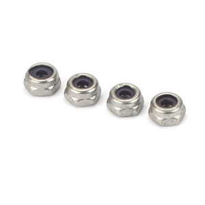 Dubro Products - Ss Nylon Lock Nuts,6-32 - 3113