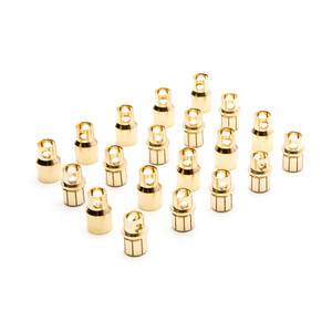 Dynamite - Gold Bullet Connector Set, 8.0mm (10) - C0094 Dynamite - Gold Bullet Connector Set, 8.0mm (10) - C0094